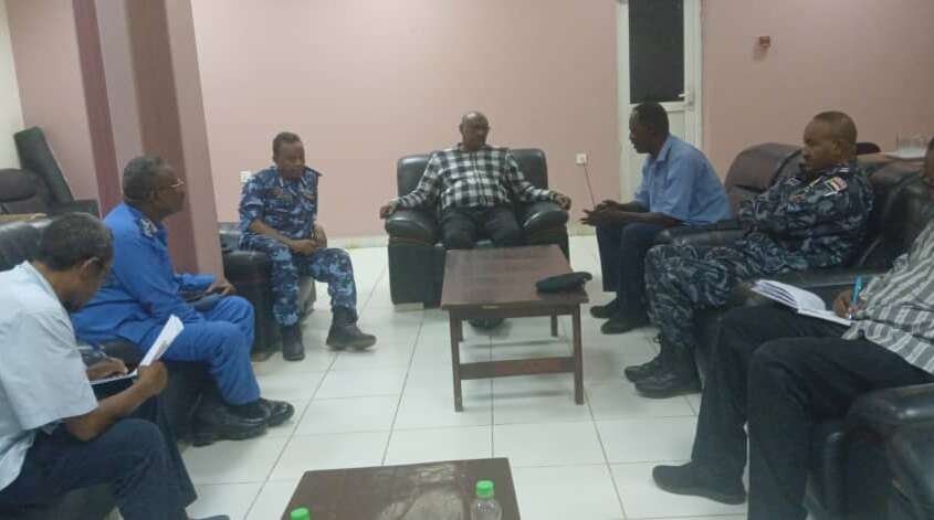 صحة الخرطوم تبحث مع شرطة التأمين الذاتي تأمين المنشآت الصحية صحة الخرطوم تبحث مع شرطة التأمين الذاتي تأمين المنشآت الصحية